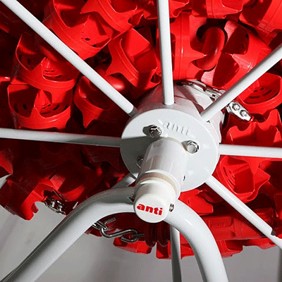 Close up of storage Reel with lane